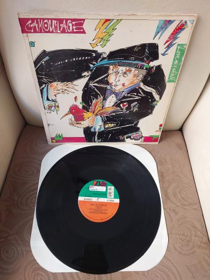 Camouflage – Love Is A Shield - 1989 USA Basım Maxi Single Plak