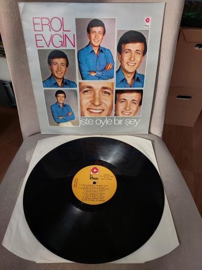 Erol Evgin – İşte Öyle Bir Şey - 1977 Türkiye Basım LP Albüm Plak
