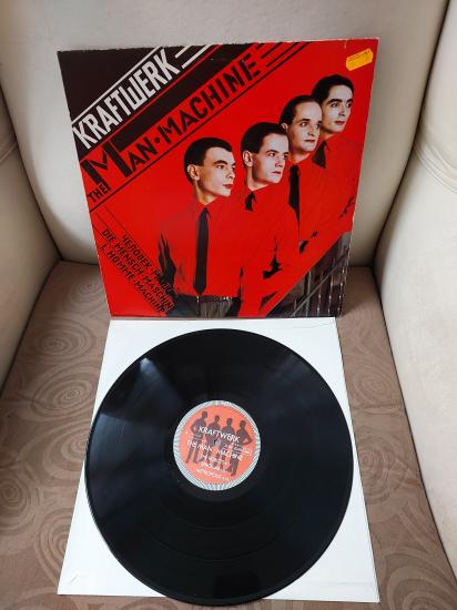 Kraftwerk – The Man Machine - 1978 Fransa Basım Albüm - LP Plak