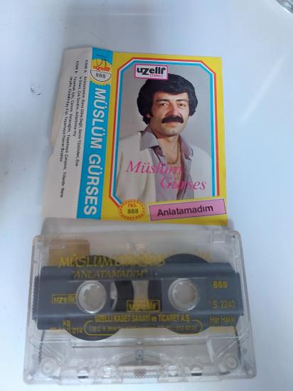 Müslüm Gürses - Anlatamadım - 1983 Almanya Basım Kaset Albüm