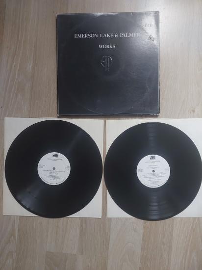 Emerson Lake & Palmer – Works (Volume 1) - 1977 USA Basım Double 2XLP Plak Album