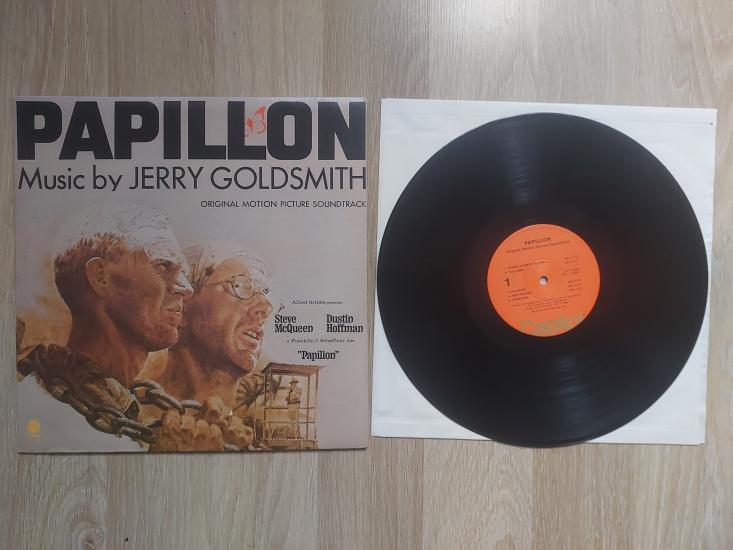 Papillon - Jerry Goldsmith - Soundtrack - 1973 USA  Basım LP Plak