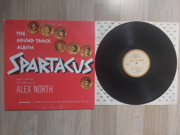 Alex North – Spartacus (The Sound Track Album) - 1977 USA Basım LP Plak