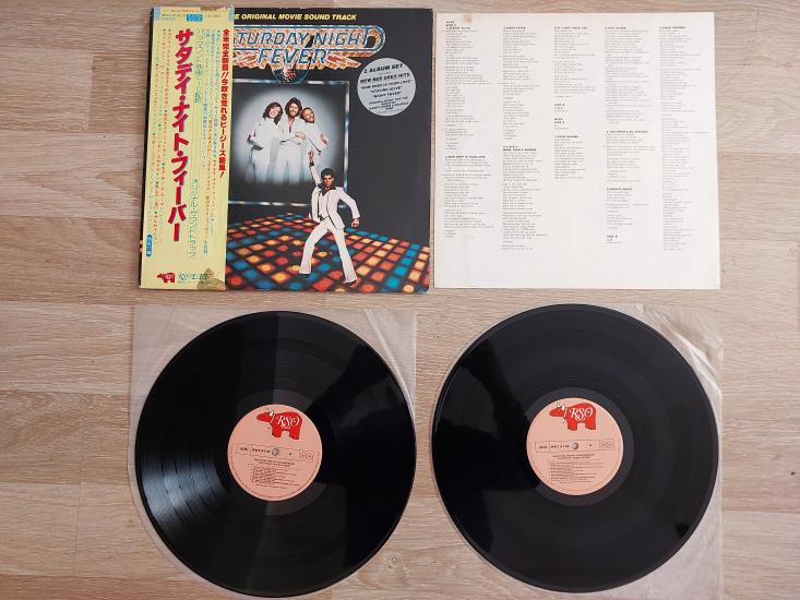 Saturday Night Fever ( Soundtrack ) - 1978 Japonya Basım 33 lük Plak - 2X Lp Albüm Obili