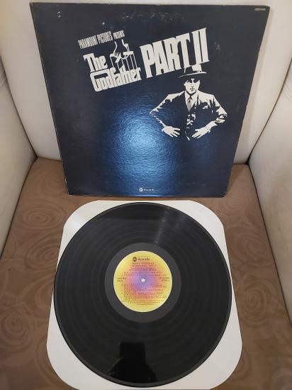 The Godfather Part II - Baba 2 Filmi Soundtrack - 1974 USA Basım LP Albüm Plak