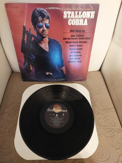 Cobra (Original Motion Picture Soundtrack) - 1986 USA Basım - 33 lük LP Plak Albüm