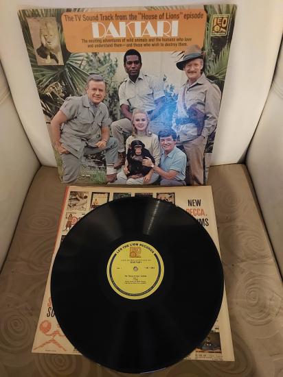 Daktari - The House Of Lions Bölümünün İngilizce Anlatımı - 1967 USA Basım - 33 lük LP Plak