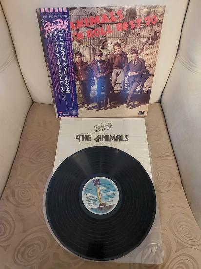 The Animals –Featuring Eric Burdon Rock’n Roll Best 20 - 1977 Japonya Basım - LP Plak Albüm - Obi’li