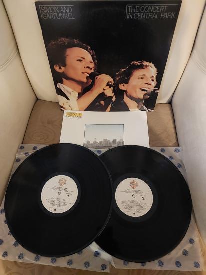 SIMON & GARFUNKEL - THE CONCERT IN CENTRAL PARK - 2 LP 1982 USA BASIM DOUBLE LP ALBÜM