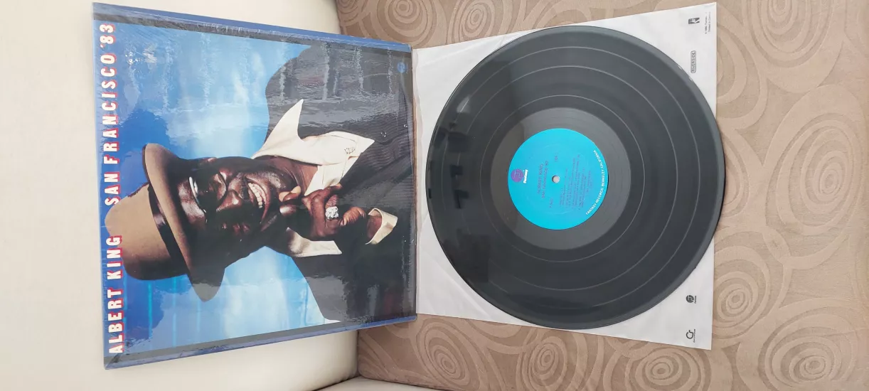 Albert King – San Francisco ’83 - 1983 USA Basım LP Plak Albüm