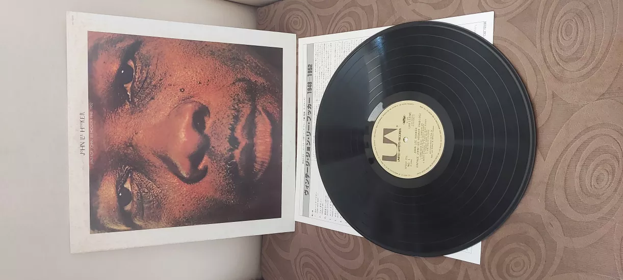 John Lee Hooker – Vintage John Lee Hooker 1948-1952 - 1979 Japonya Basım  LP Albüm Plak
