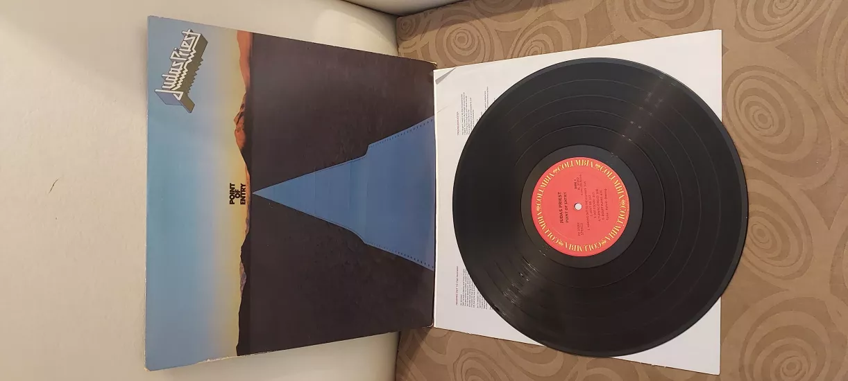 Judas Priest – Point Of Entry - 1981 USA Basım  LP Albüm Plak