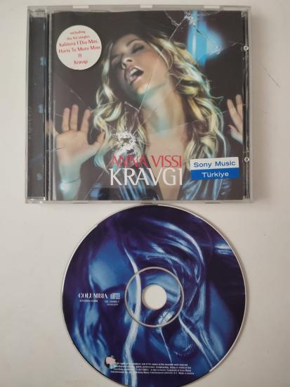 Anna Vissi ‎– Kravgi - 2001  Avrupa  Basım - 2. El  CD Albüm