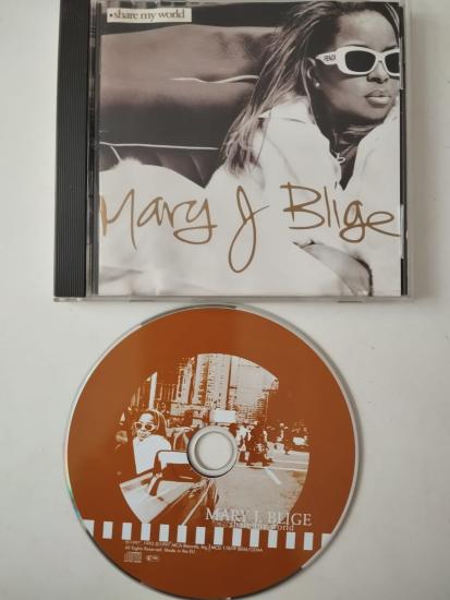 Mary J. Blige – Share My World - 1997 Avrupa  Basım - 2. El  CD Albüm
