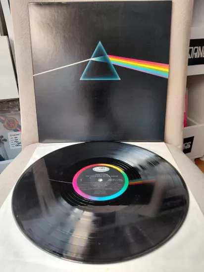 Pink Floyd – The Dark Side Of The Moon - 1983 USA Basım 33 Lük LP Albüm Plak