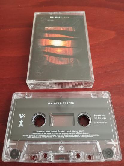 Tin Star ‎– Taster -  1993  İngiltere  Basım  Kaset Albüm ,Promo