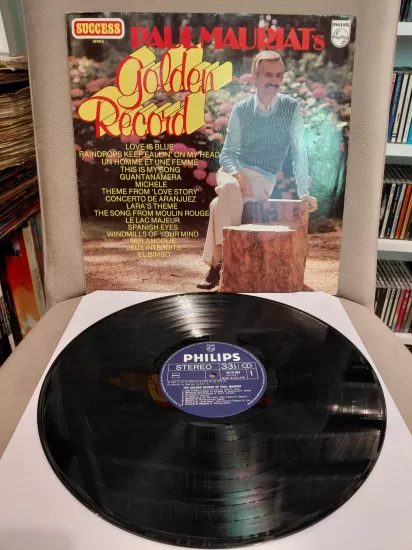 Paul Mauriat – Paul Mauriat’s Golden Record – Hollanda Dönem Basım Plak - LP Albüm