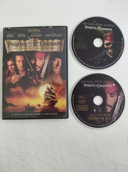 Karayip Korsanları /Pirates of The Caribbean - 2xDVD Film /1. Bölge-Türkçe altyazı yoktur