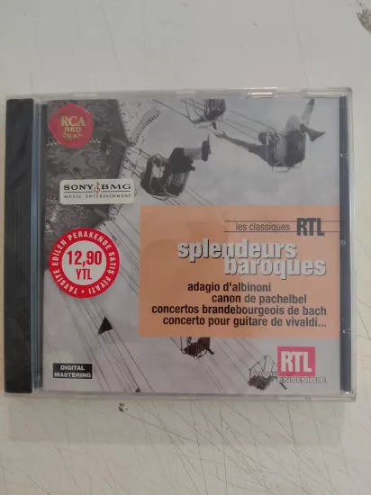 Splendeurs Baroques  - Les Classiques -  Avrupa Basım  CD Albüm/Açılmamış Ambalajlı