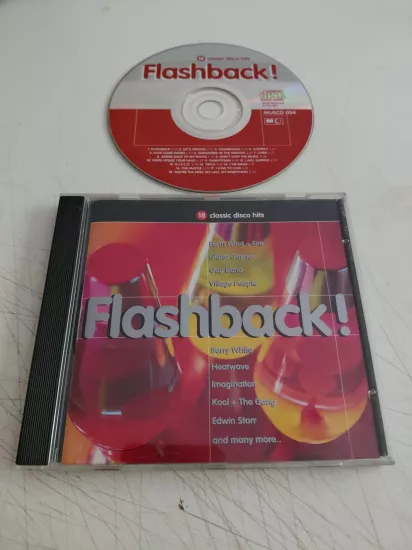 Flashback (18 Classic Disco Hits) -  1996 İngiltere Basım CD Albüm