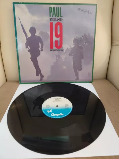 Paul Hardcastle – 19 (Nineteen) (Extended Version) - 1985  Almanya Basım 12’’, 45’lik Plak - Maxi-Single