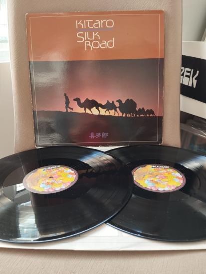 KITARO  ‎–  Silk Road - 1981 Almanya Basım 33 Lük 2xLP Albüm Plak