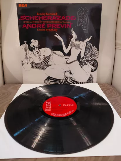 Rimsky-Korsakoff / André Previn – Scheherazade /  Tsar Saltan - 1968 İngiltere Basım LP Plak Albüm