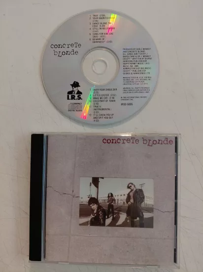 Concrete Blonde – Concrete Blonde  - 1986   Amerika Basım CD Albüm