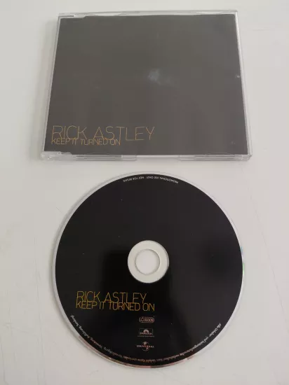 Rick Astley  – Keep It Turned On  - 1998  Almanya Basım - CD, Single, Promo