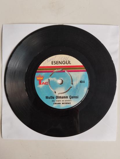 Esengül – Mutlu Olmanın Çaresi / Sen Mutlu Ettin Beni - 1974 Türkiye Basım  45 lik Plak