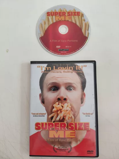 Şişir Beni / Super Size Me  - DVD Film /1.Bölge - Türkçe altyazı yoktur