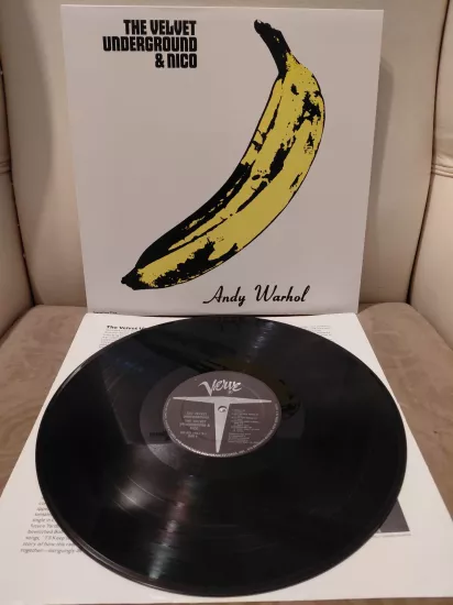 The Velvet Underground & Nico  – The Velvet Underground & Nico - 1985  USA Basım Albüm - LP Plak