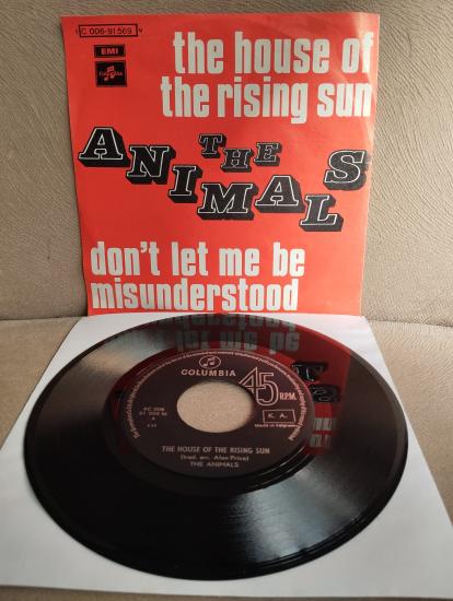 The Animals – House Of The Rising Sun / Don’t Let Me Be Misunderstood -  1970Belçika Basım 45 lik Plak