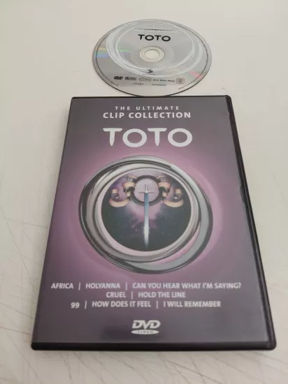 TOTO   – The Ultimate Clip Collection  - 2003 Avrupa Basım DVD / Konser