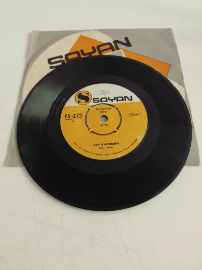 Şenay – Benim Olursan / Sev Kardeşim  - 1971 Türkiye  Basım 45lik Plak