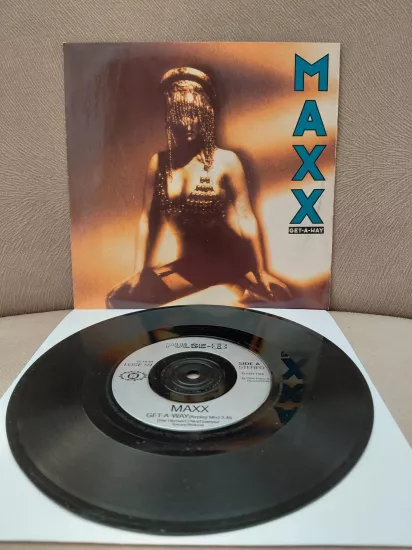 Maxx  –   Get-A-Way  (Televole Müziği) -  1994  İngiltere Basım 45’lik  Plak