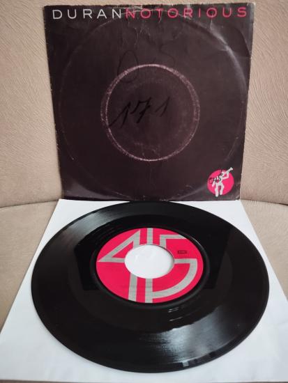 DURAN DURAN - NOTORIOUS -  1986 HOLLANDA  BASIM 45 LİK PLAK