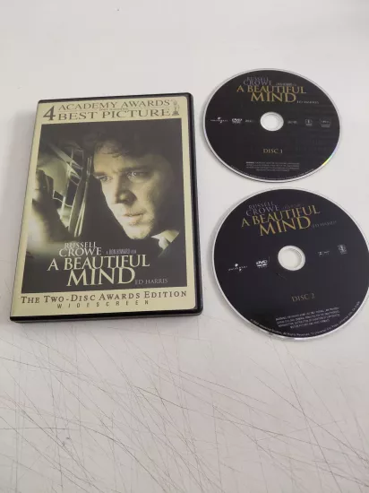 A Beautiful Mind ( Akıl Oyunları) - Russell Crowe - 2xDVD Film /1. Bölge-Türkçe altyazı yoktur