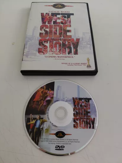 West Side Story - Natalie Wood  -DVD Film / Türkçe altyazı yoktur