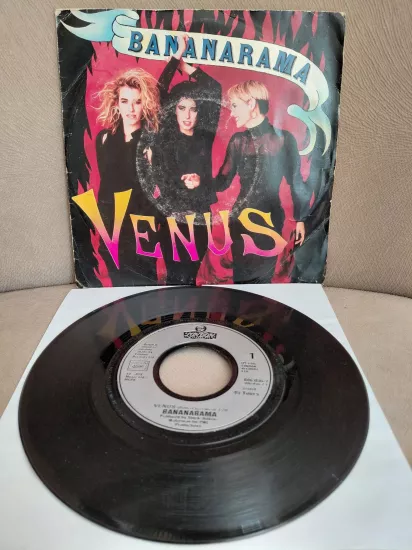 Bananarama  –  Venus - 1986  Fransa Basım 45’lik  Plak