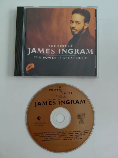 James Ingram – The Best Of James Ingram -  Avrupa Basım - CD Albüm