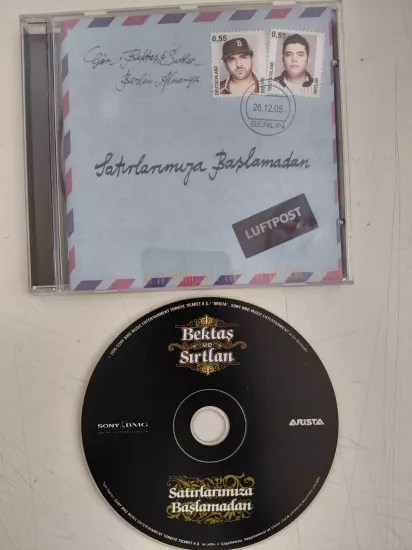Bektaş  ve Sırtlan  – Satırlarımıza Başlamadan  - 2005 Türkiye Basım - CD Albüm