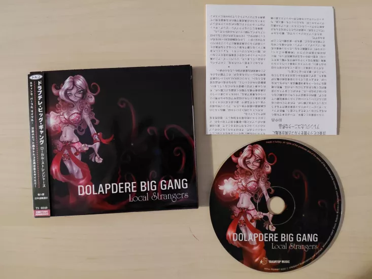 Dolapdere Big Gang – Local Strangers - 2006  Japonya Basım CD Albüm / Obi’li
