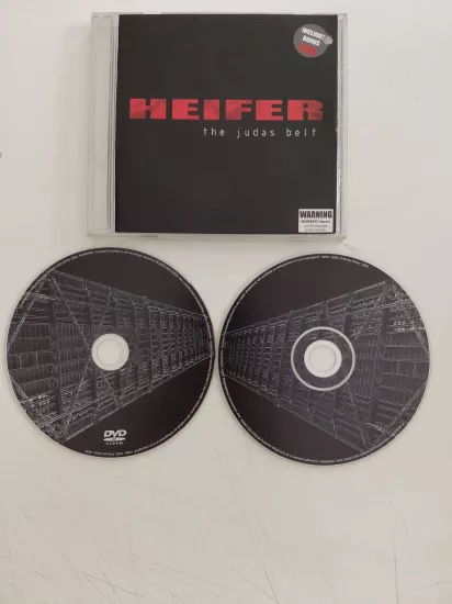 Heifer  – The Judas Belt –  2006  Avusturya Basım - 2xCD Albüm+ DVD-Video