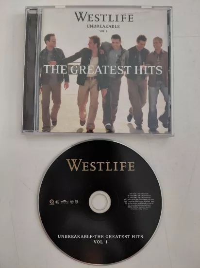 Westlife – Unbreakable - The Greatest Hits Vol. 1 - 2002 Avrupa  Basım - CD Albüm