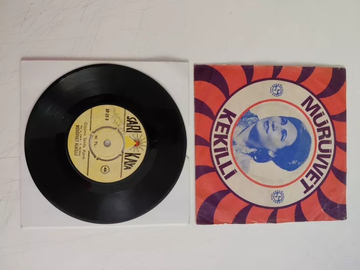 Mürüvvet Kekilli – Gözümü Sende Açtım -  Türkiye Basım  45 lik Plak