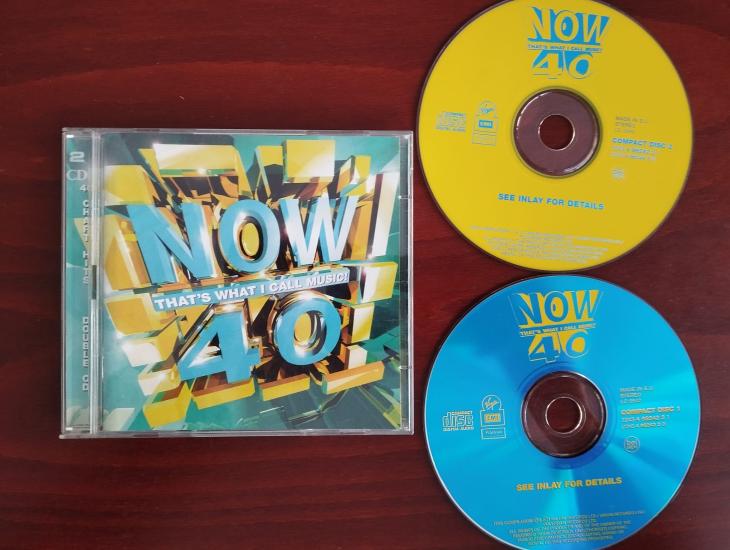 Now  That’s What I Call Music 40 - Avrupa  Basım  2xCD  Albüm