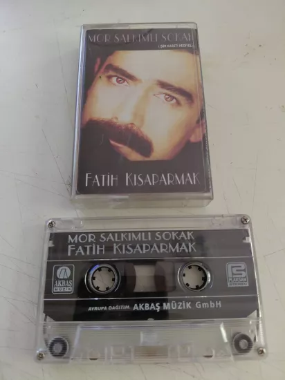 Fatih Kısaparmak – Mor Salkımlı Sokak - 2000 Almanya Basım  Kaset Albüm/ Akbaş Müzik