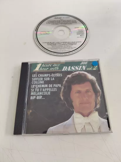 Joe Dassin – 1 Heure Avec... 1 Hour With... Vol. 2 -  Avrupa Basım - CD Albüm