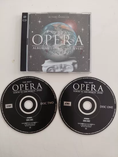 The Best Opera Album In The World ... Ever!  – 1996  Avrupa Basım - 2xCD Albüm